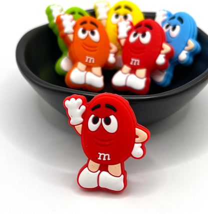 M & M Focal Bead