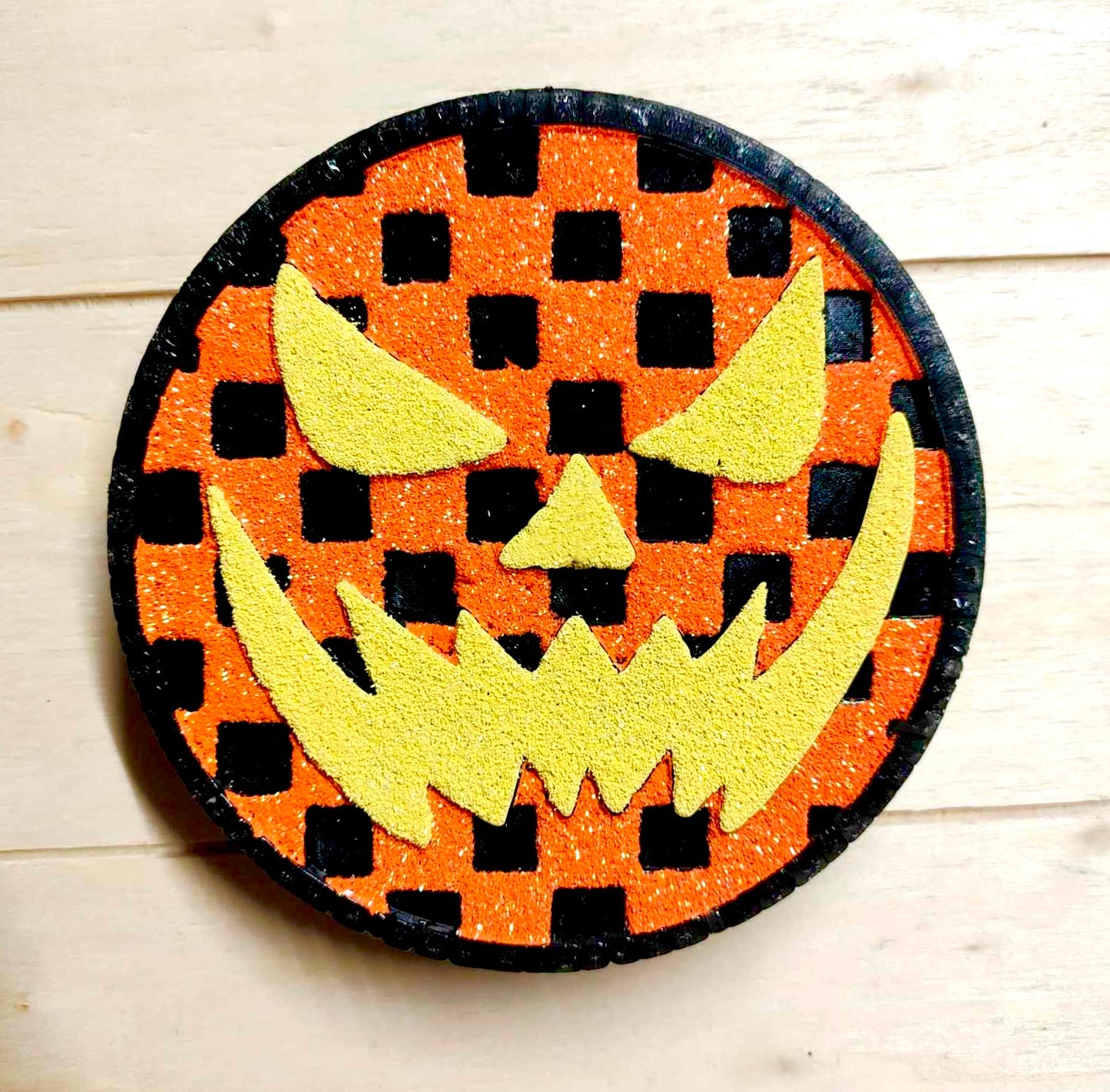 Checkered Jack O’Lantern Mold