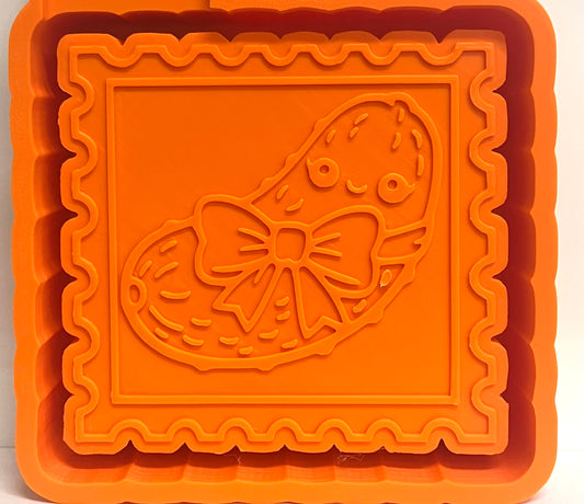Postage Stamp Pickle Mold