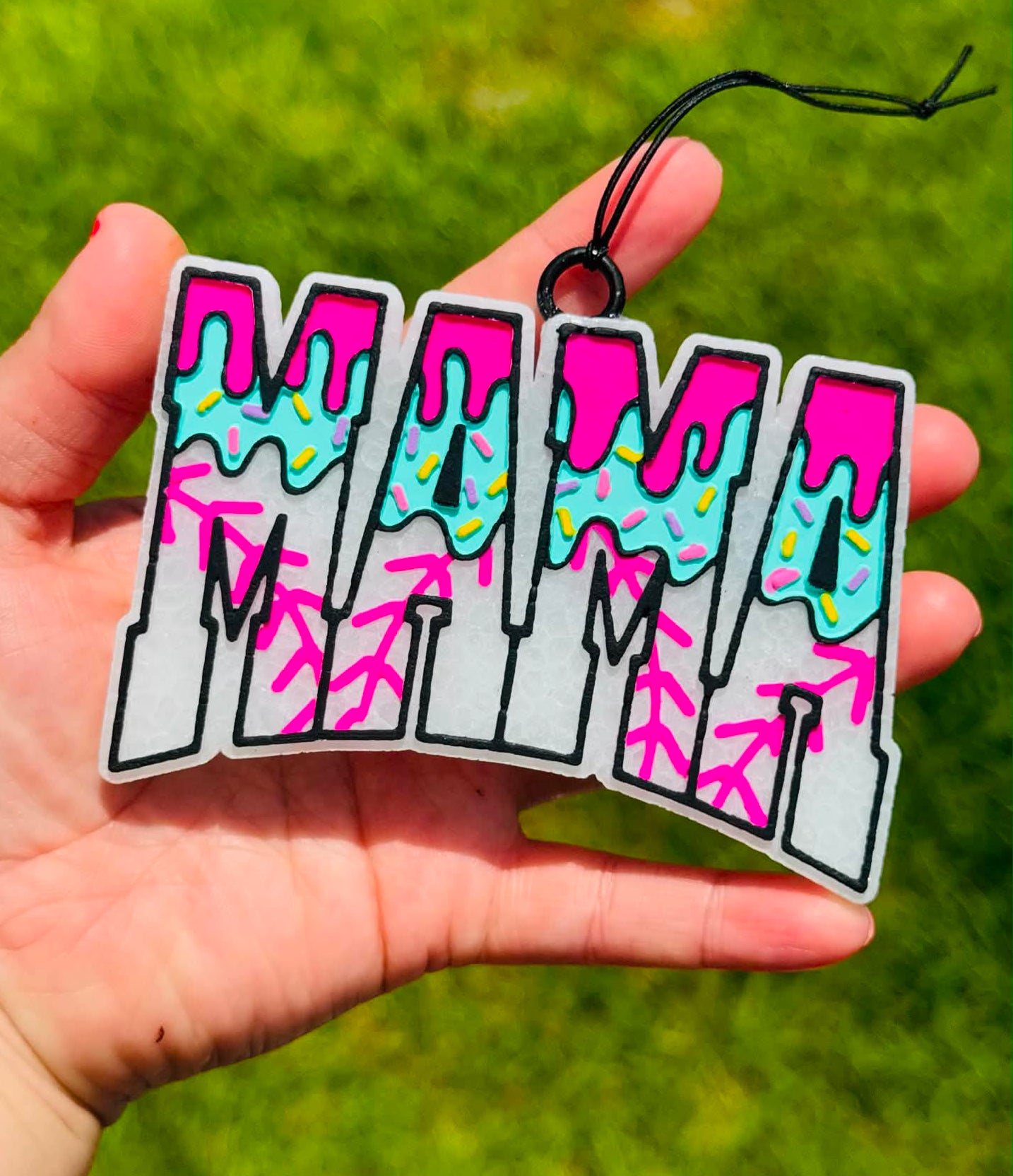Baseball Mama with Sundae Drip Mold