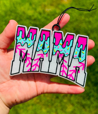 Baseball Mama with Sundae Drip Mold