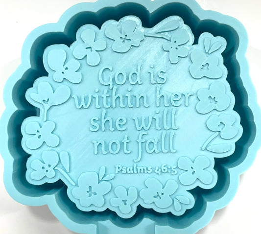 God Is Within Her She Will Not Fall Mold