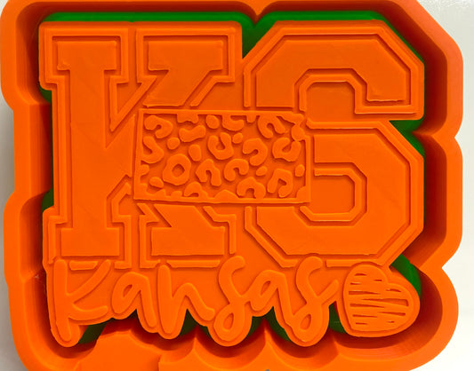 Kansas Leopard State Mold
