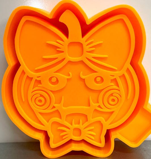 Halloween Saw Pumpkin Mold