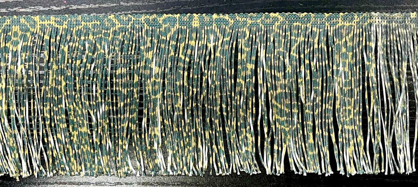 4” Fringe with Printed Designs