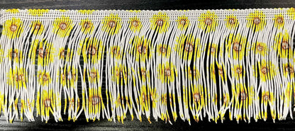 4” Fringe with Printed Designs