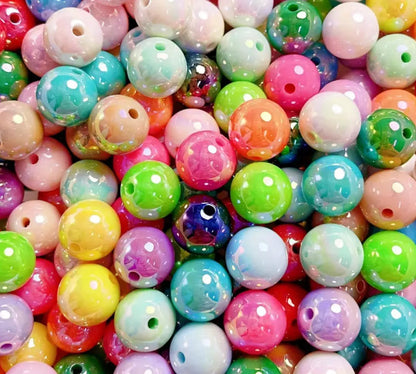 16mm Bubblegum Beads