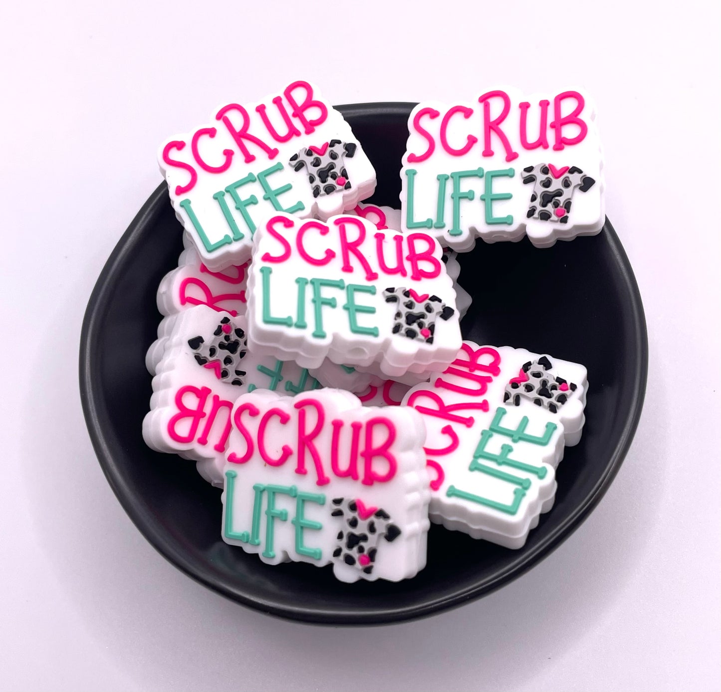 Scrub Life Focal Bead