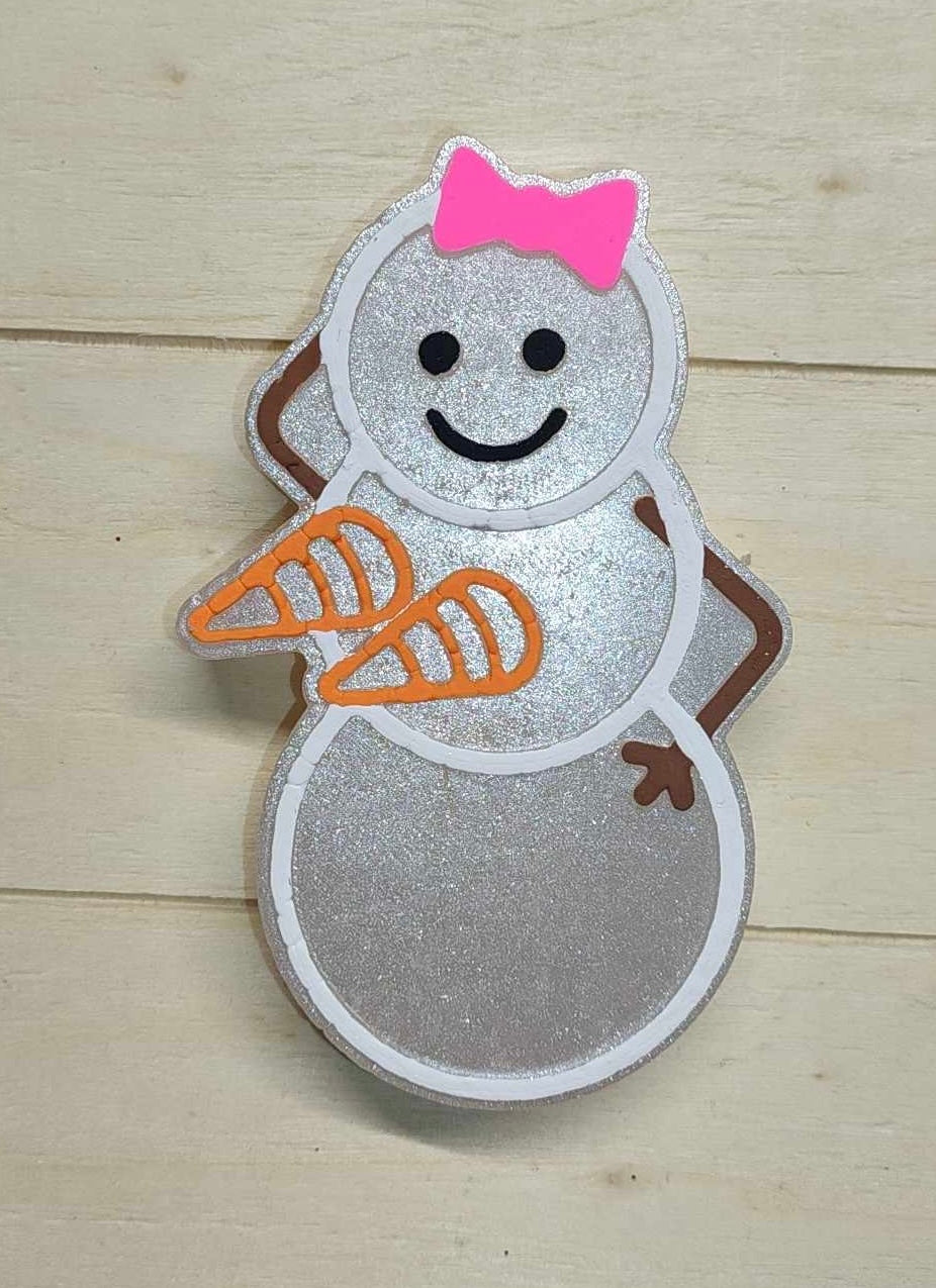 Naughty Snow Woman Mold