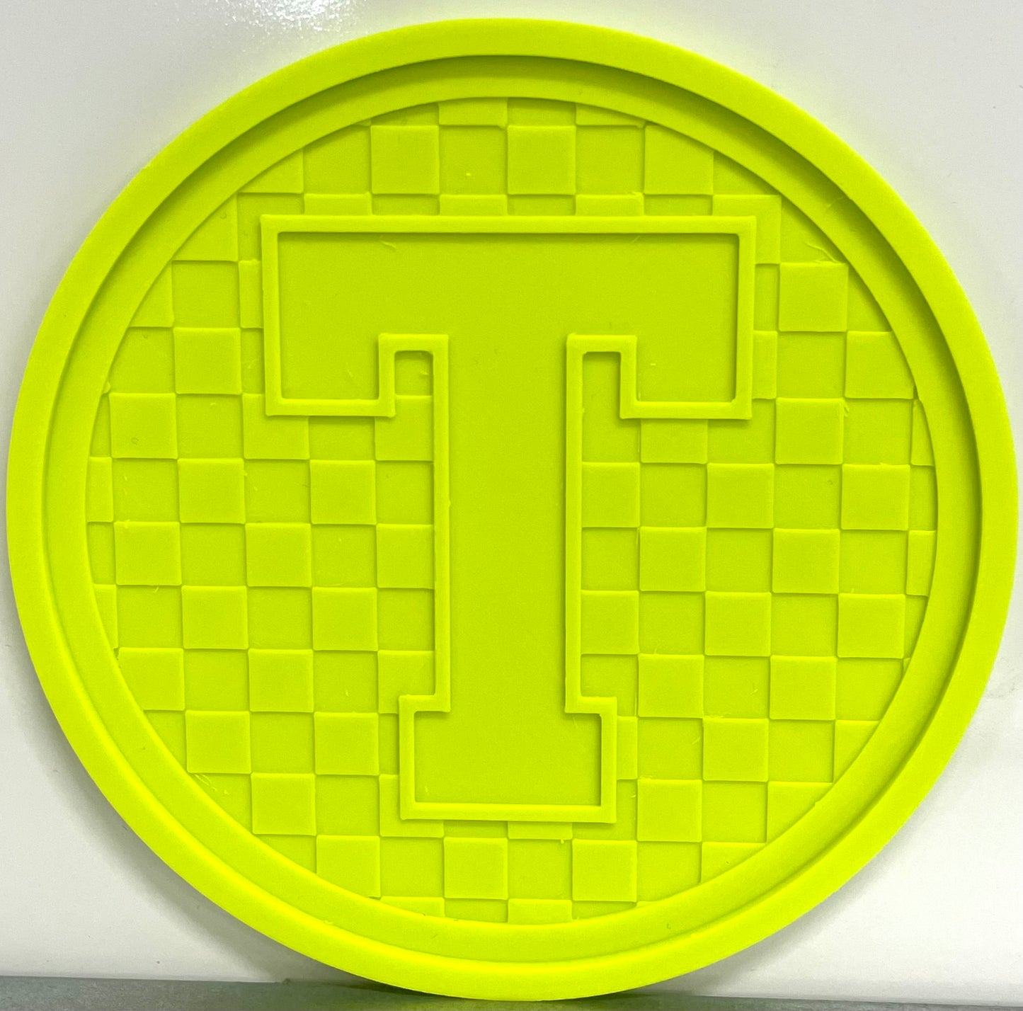Checkered Alphabet Letters - Base & Insert Mold