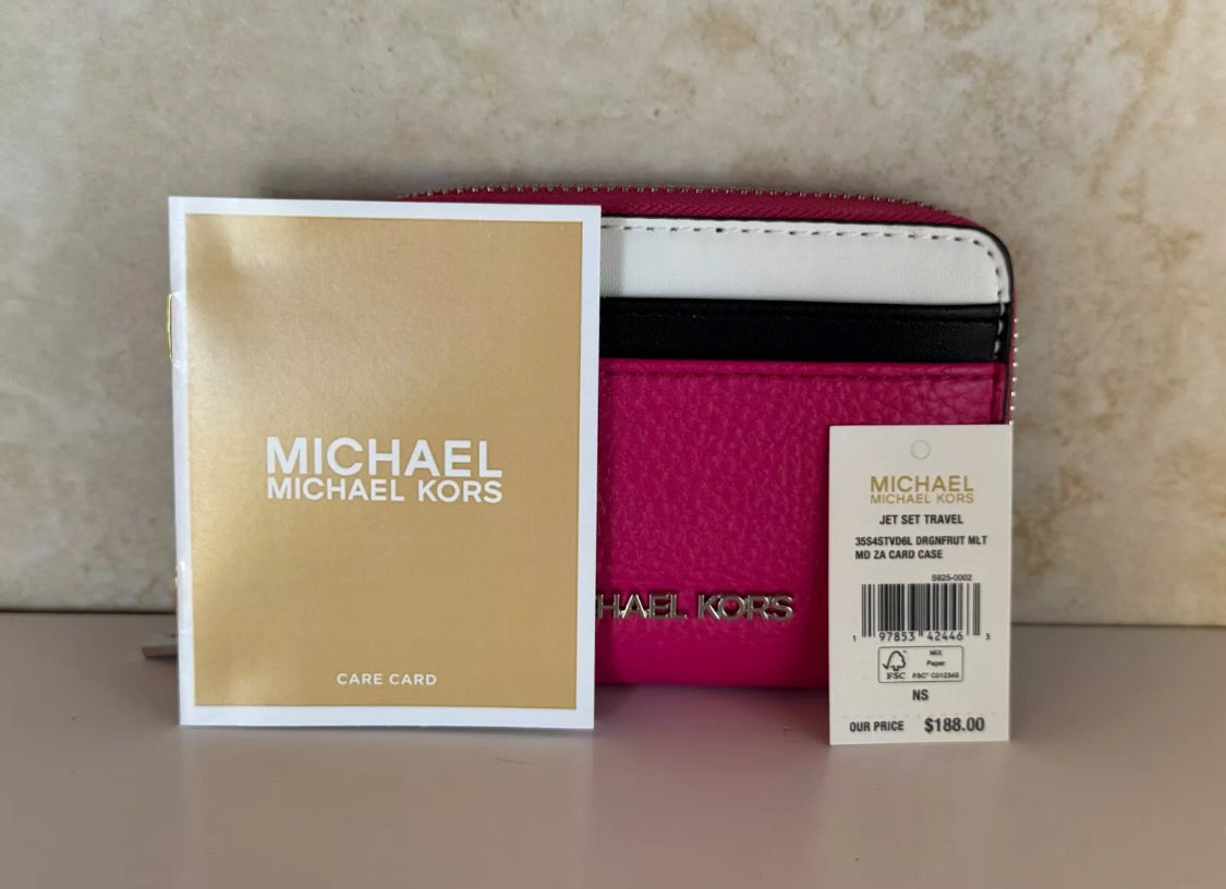 Raffle Entry - Authentic MK New w/ Tag Zip Around Wallet - Drawing 4/11/25