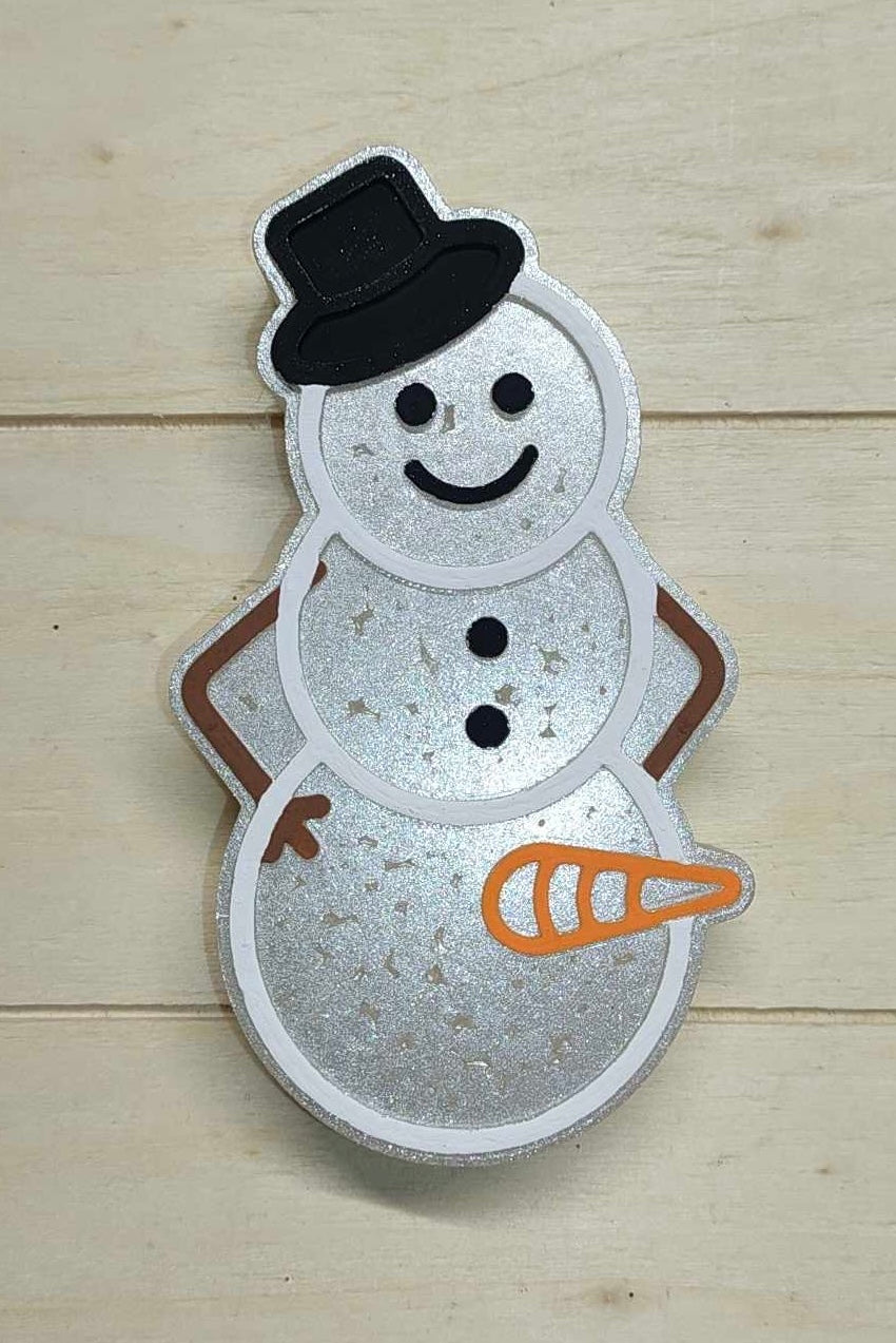 Naughty Snowman Mold