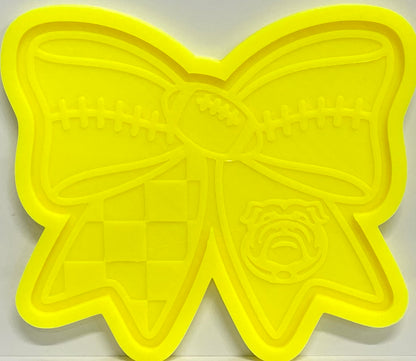 Football Sports Team Bow Mold