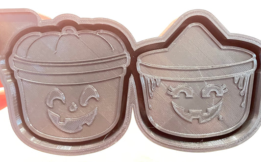 Halloween Pail Vent Clip Mold