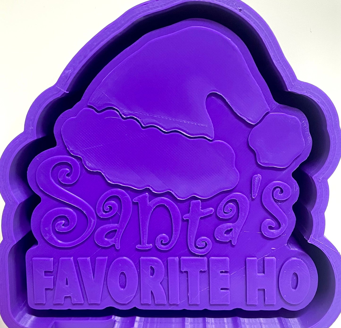 Santa's Favorite Ho Santa Hat Mold