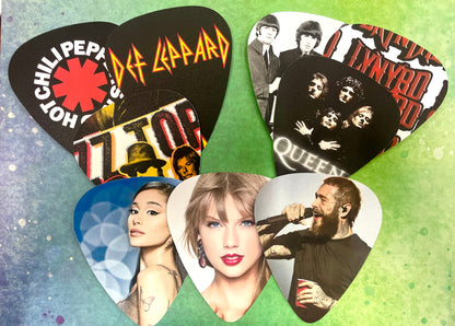 Guitar Pic Cardstock - Ready To Ship