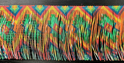 4” Fringe with Printed Designs