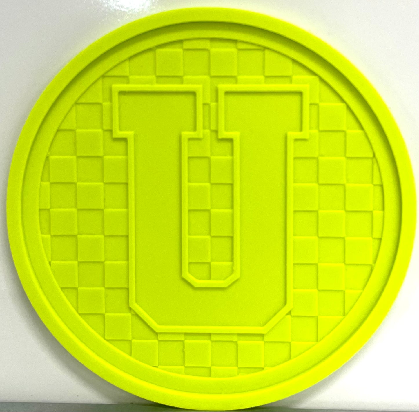 Checkered Alphabet Letters - Base & Insert Mold