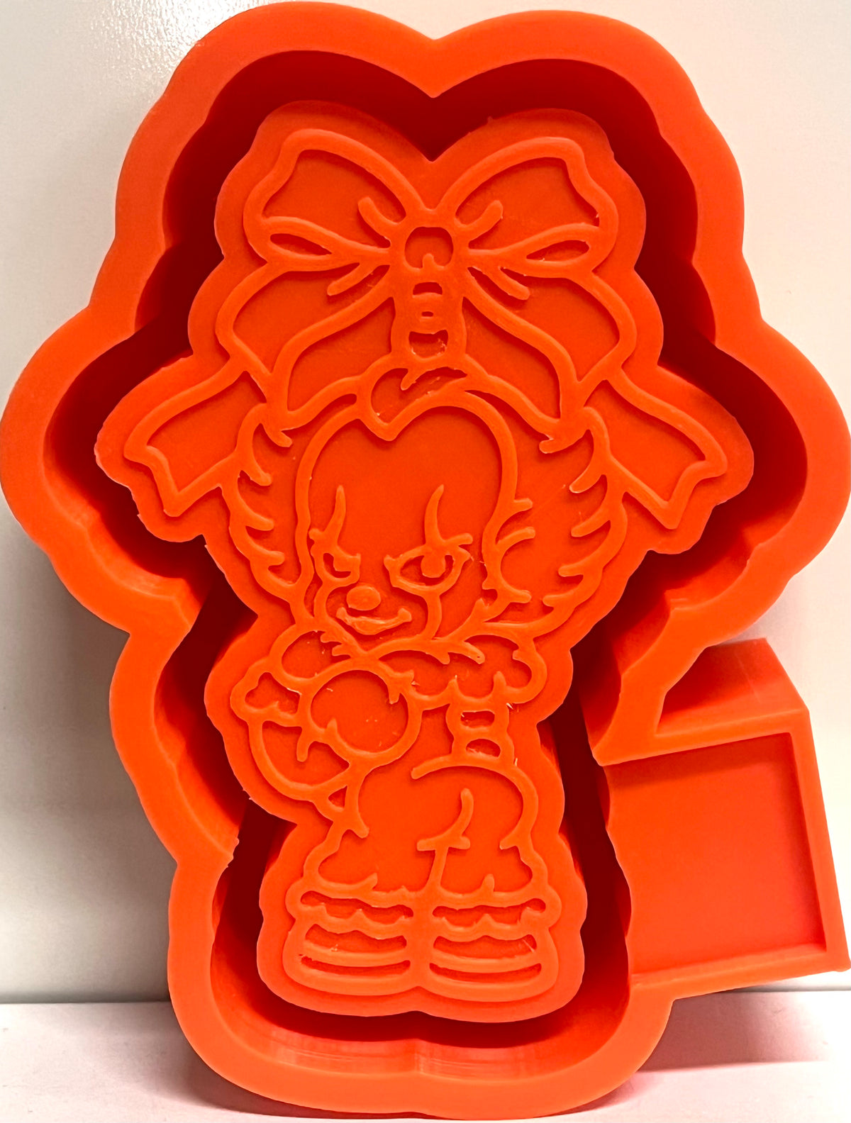 Booty Scary Clown with Bow Mold