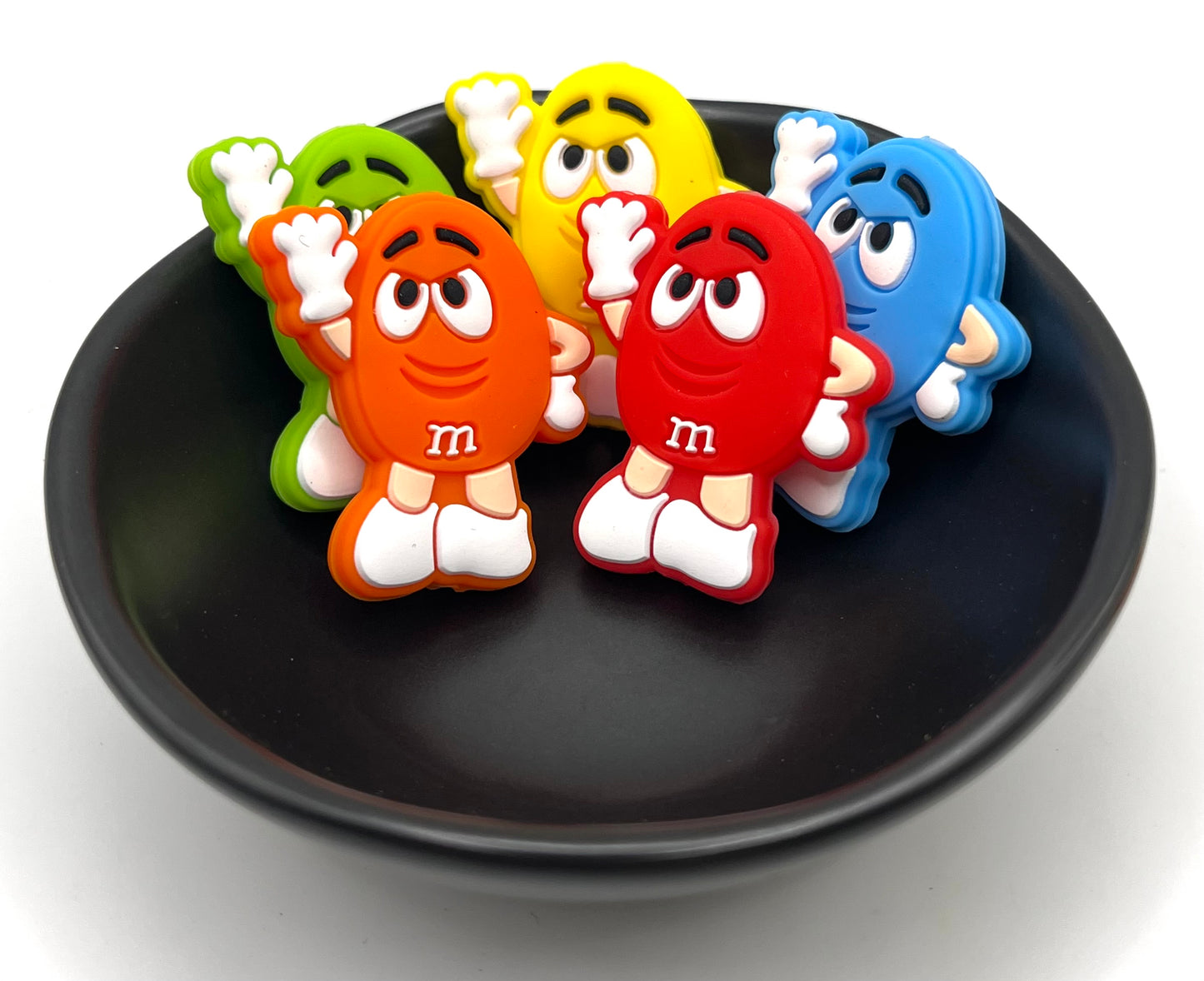 M & M Focal Bead