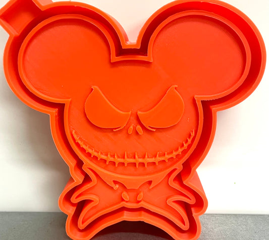 Skeleton Halloween Mouse Guy Mold