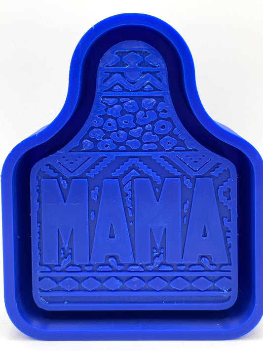 Mama Aztec Ear Tag Mold