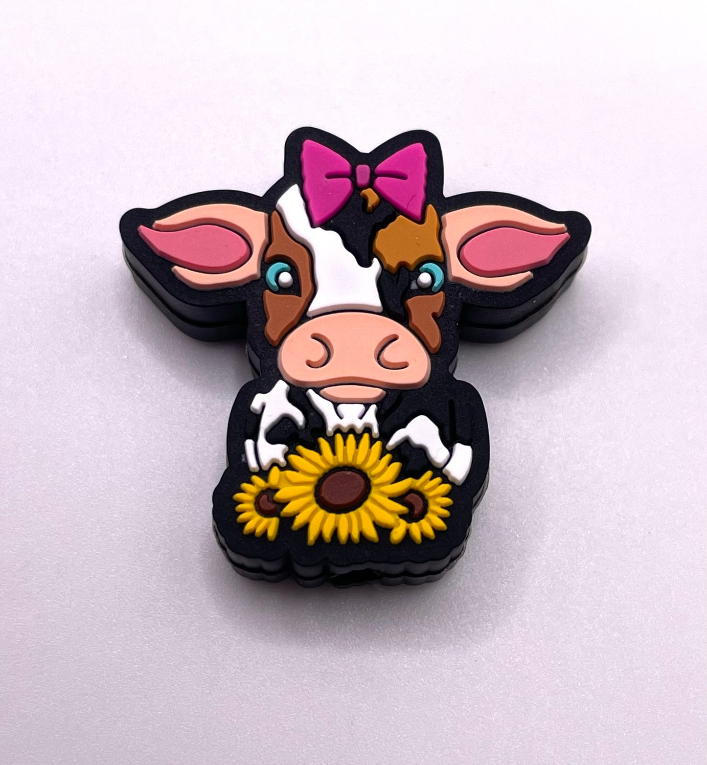 Cow with Sunflower Focal