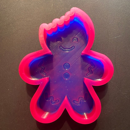 Bitten Gingerbread Man Mold