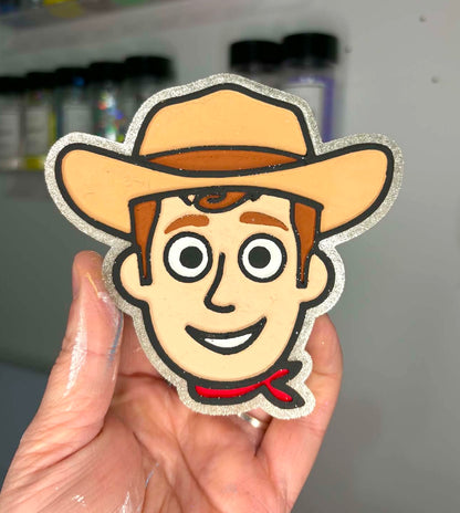 Toy Cartoon Movie Cowboy Mold