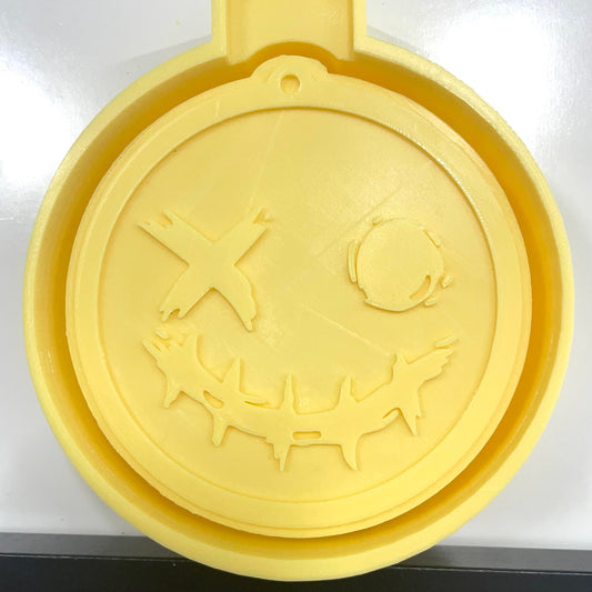 Goth Stitched Smiley Face Mold