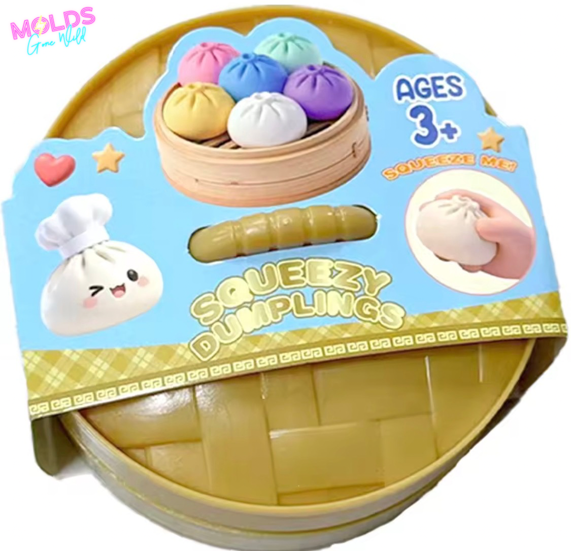 Surprise Glitter Dumpling Squishie