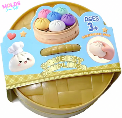 Surprise Glitter Dumpling Squishie