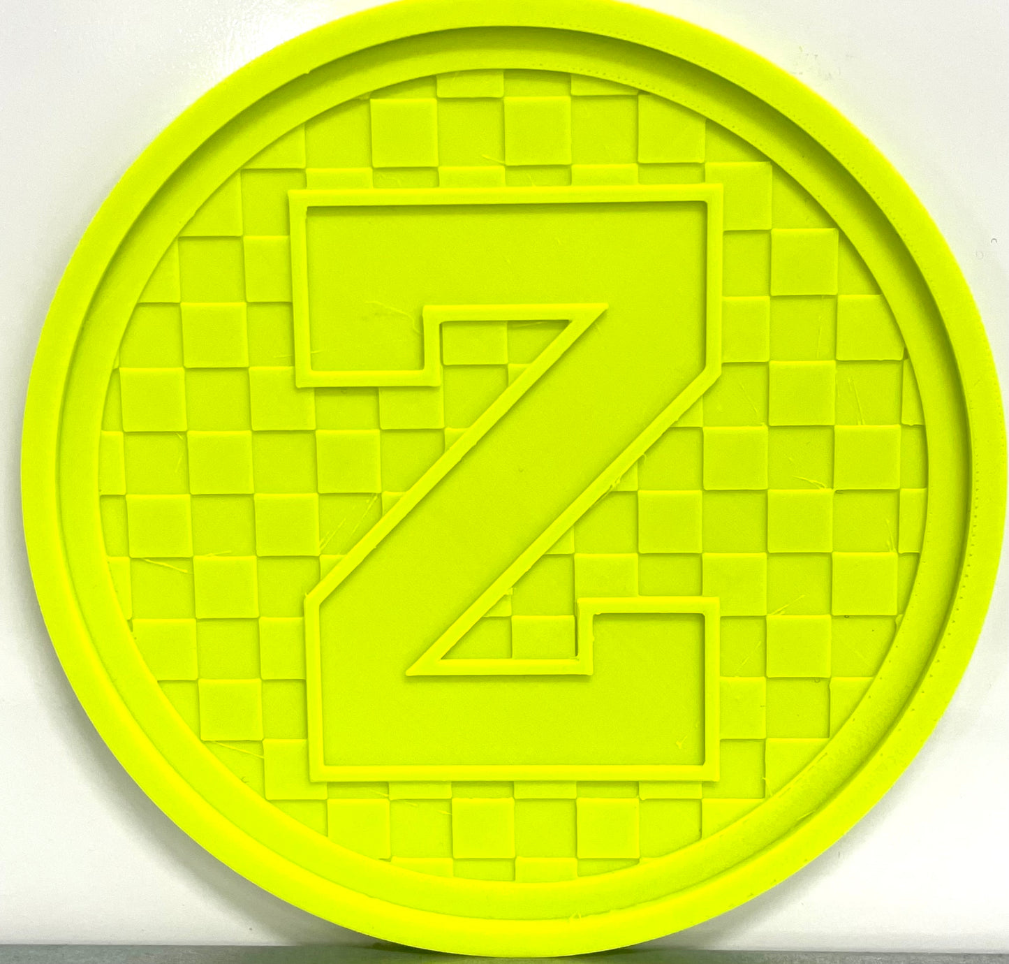 Checkered Alphabet Letters - Base & Insert Mold