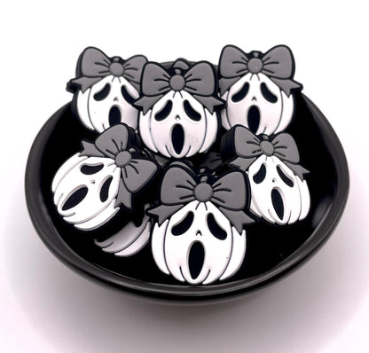Halloween Pumpkin Character Focal Beads