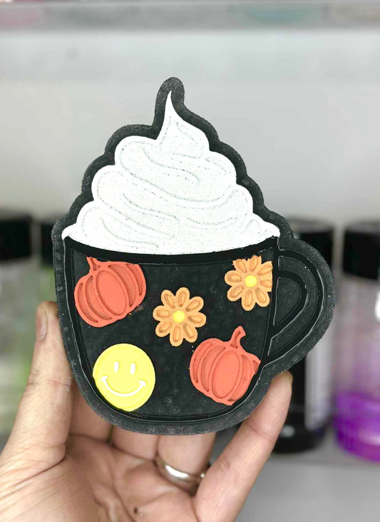 Pumpkin & Flower Fall Mug Mold