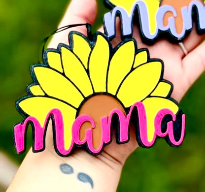 Mama Sunflower Mold