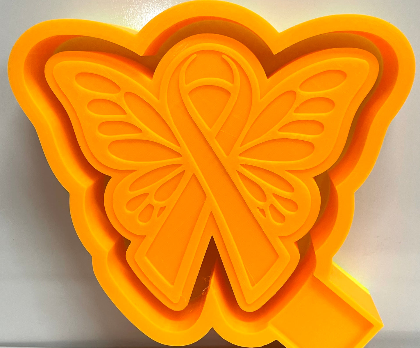 Butterfly Awareness Ribbon Mold