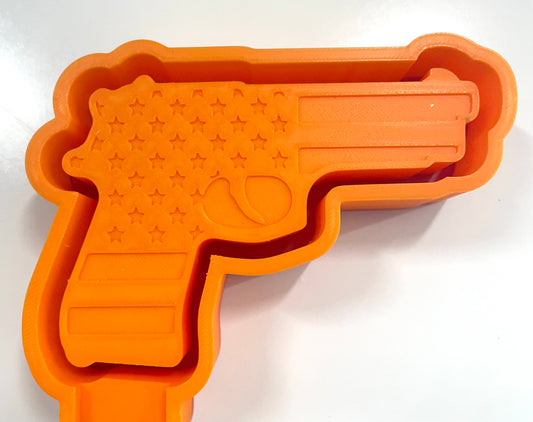 American Flag Handgun Mold
