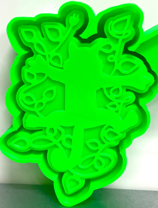 Funny Christmas Movie Cat Mold