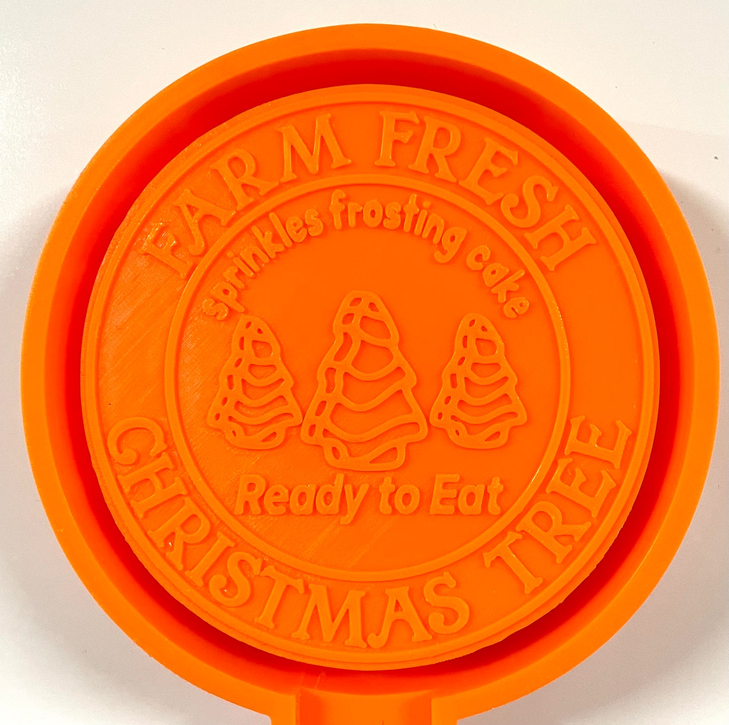 Tree Cake Farm Fresh Christmas Trees Mold