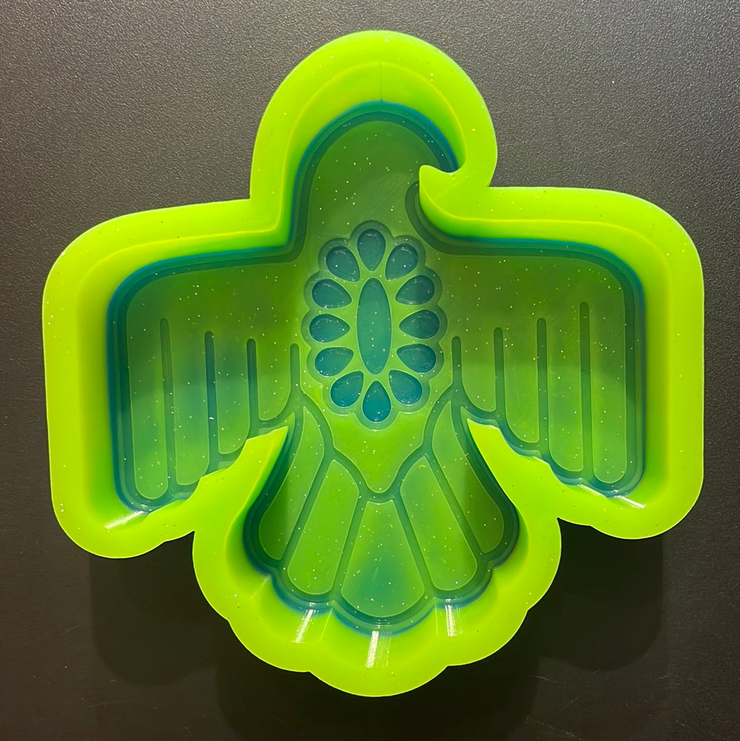 Squash Blossom Concho Thunderbird Mold