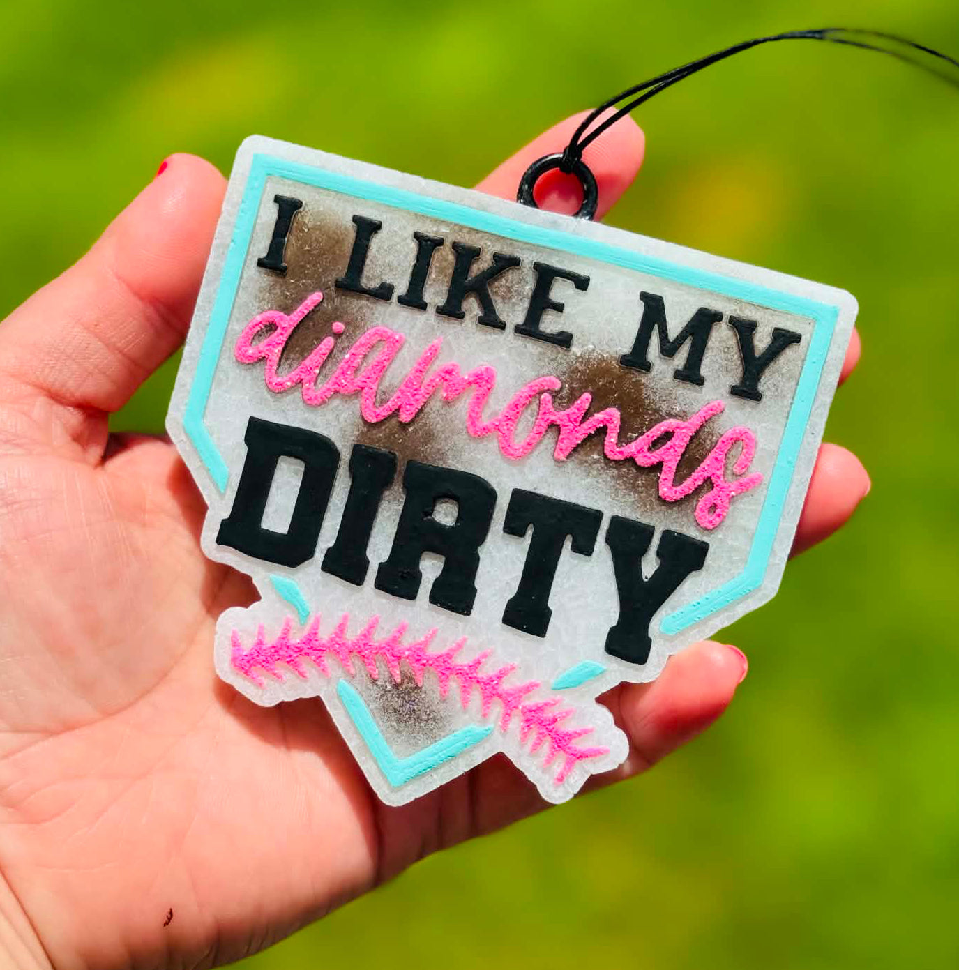I Like My Diamonds Dirty Baseball/Softball Mold