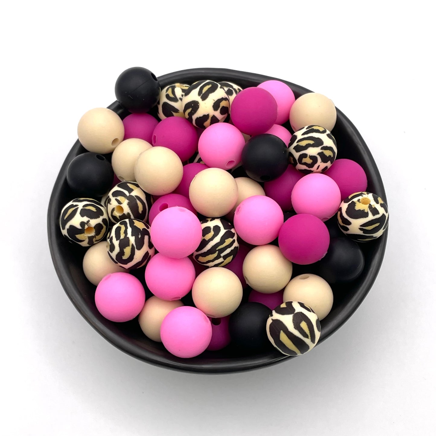 12mm Round Silicone Beads