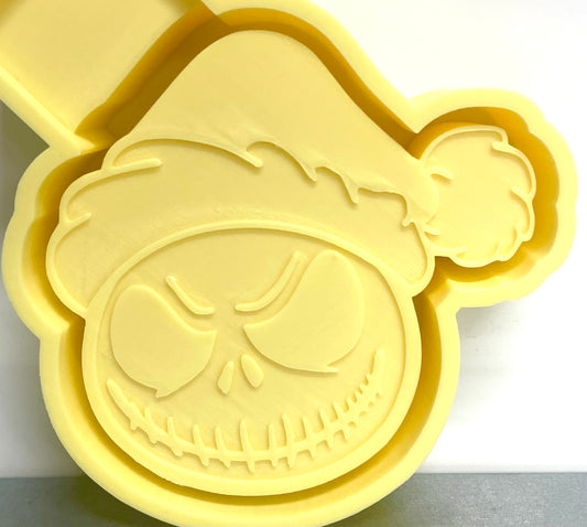 Jack Wearing Santa Hat Mold