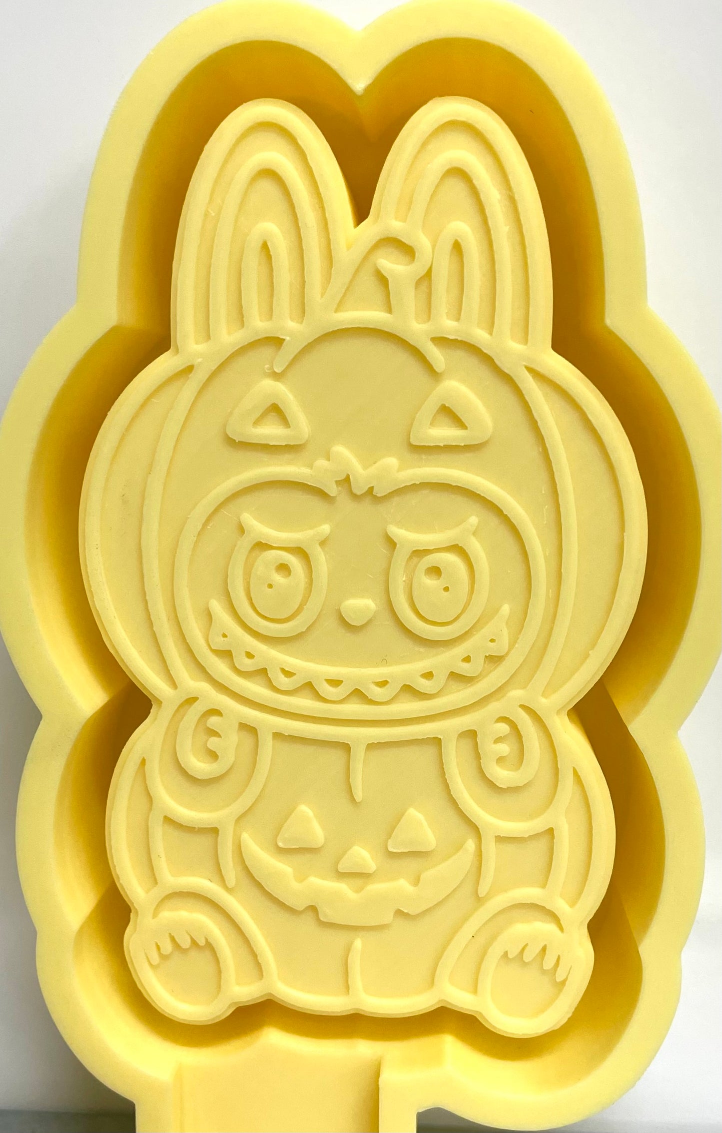 LaBooBoo Wearing Jack O’ Lantern Mold