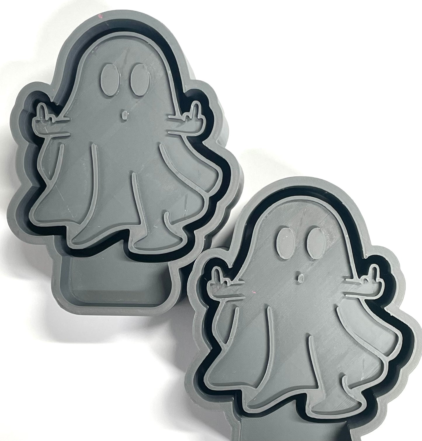 Flip Off Ghost Mold