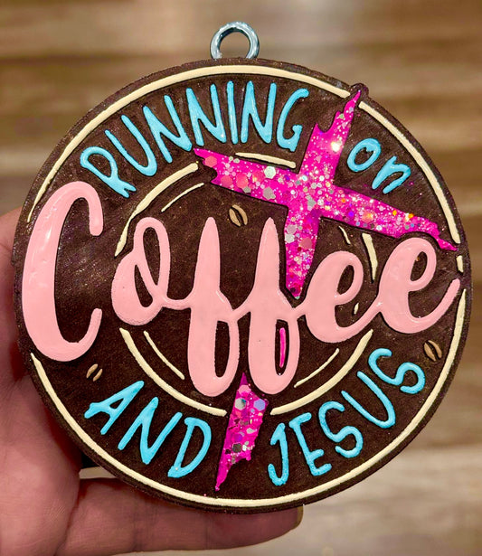 Running On Coffee And Jesus Mold