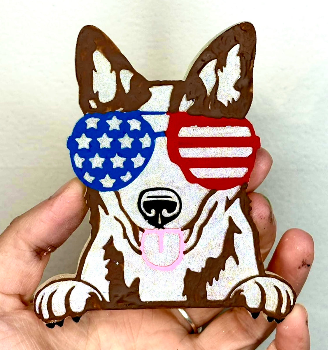 Patriotic Dog Mold