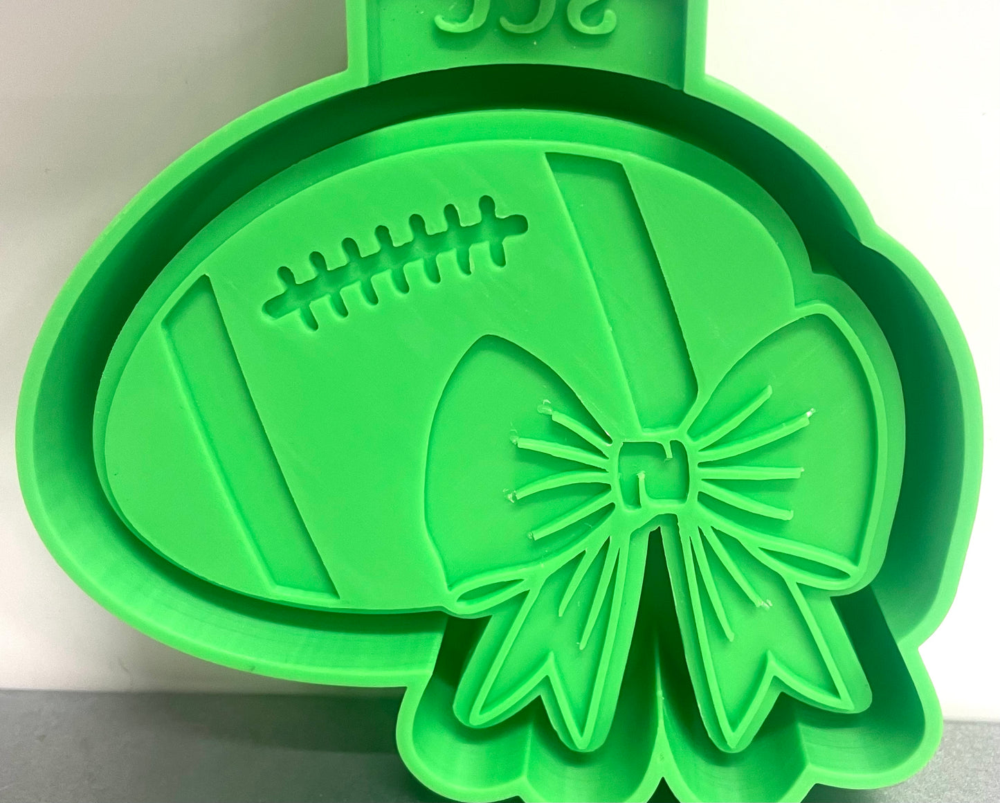 Football with Bow Mold