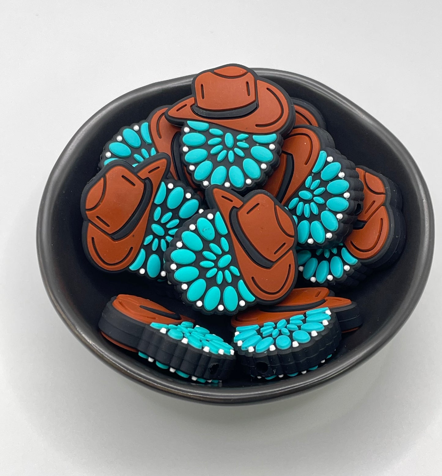 Cowboy Concho Focal Bead